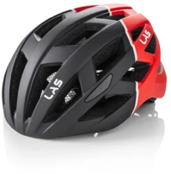 LAS ENIGMA Matt Black Red - LED Rear Light Helmet