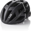 LAS ENIGMA Matt Black - LED Rear Light Helmet