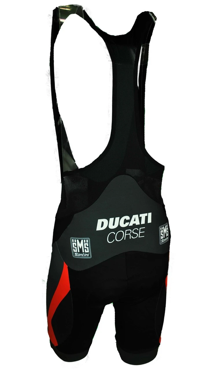 Santini 2018 Ducati Gel InTech Bib Shorts 4 Santini 2018 Ducati Gel InTech Bib Shorts - Image 2