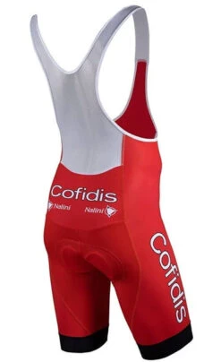 Nalini Cycling Gear -Nalini Cycling Gear 2021 Cofidis bib shorts rear 28698.1626511833