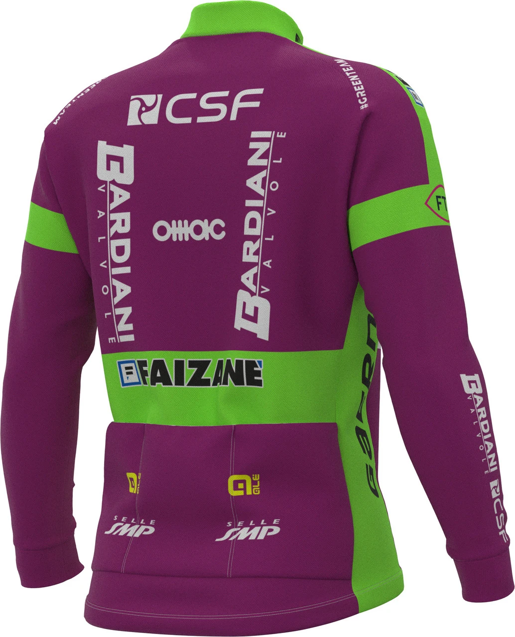 ALE 2021 Bardiani CSF Prime Long Sleeve Jersey 4 ALE 2021 Bardiani CSF Prime Long Sleeve Jersey - Image 2