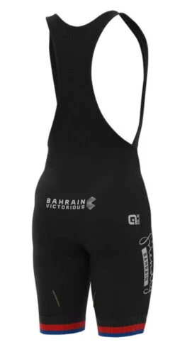 Nalini Cycling Gear -Nalini Cycling Gear 2022 bahrain victorious bib shorts taiwan champ BLACK rear 65728.1652647777
