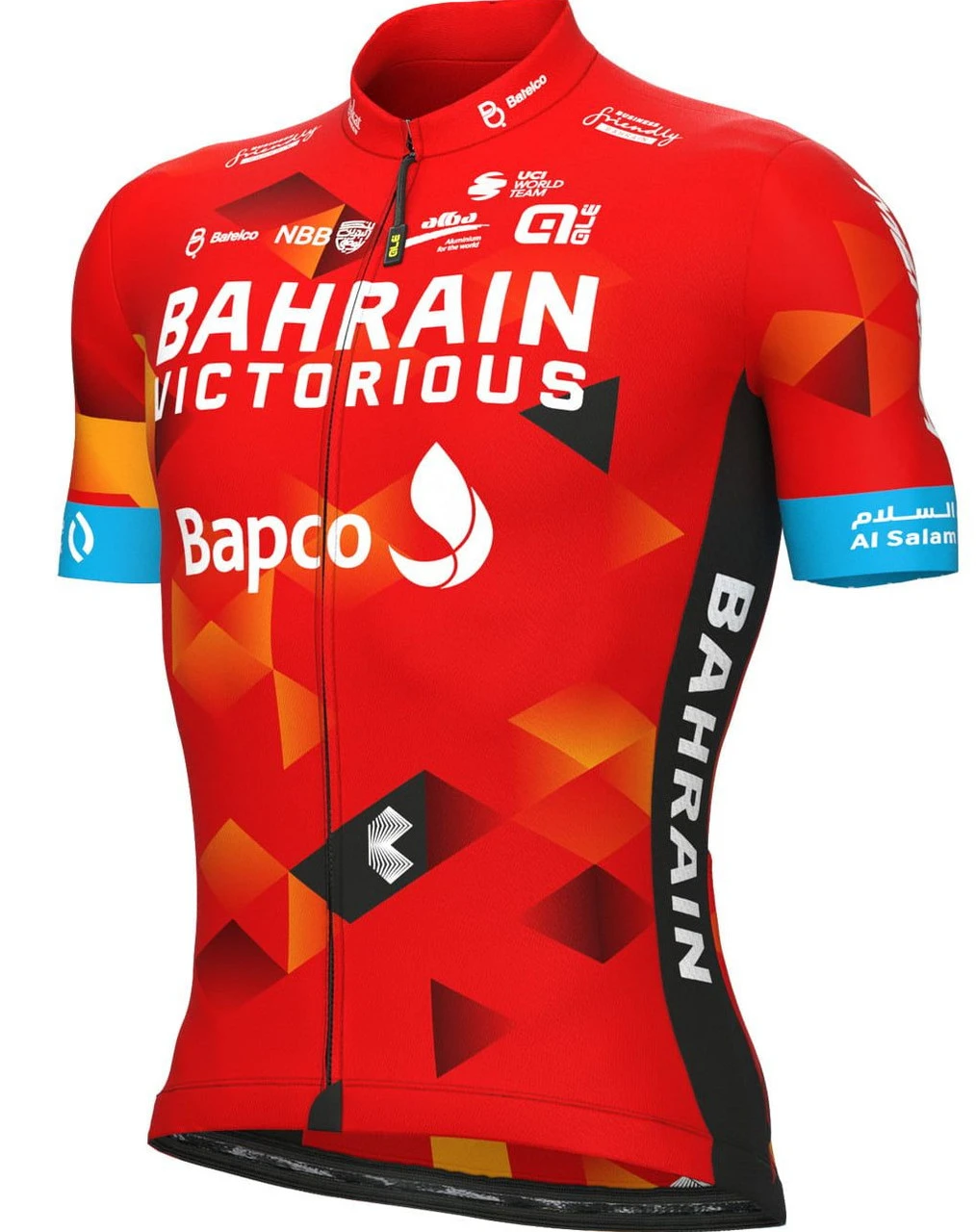 ALE 2022 Bahrain Victorious Prime Full Zipper Jersey 3 ALE 2022 Bahrain Victorious Prime Full Zipper Jersey