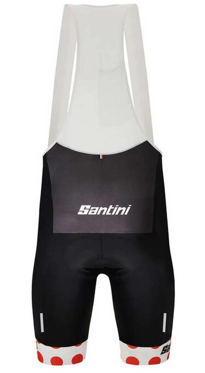 Santini 2022 Tour De France Polka Dot KOM Bib Shorts 6 Santini 2022 Tour De France Polka Dot KOM Bib Shorts - Image 4