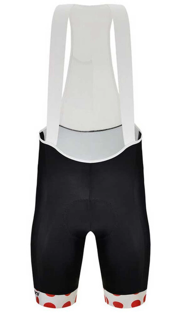 Santini 2022 Tour De France Polka Dot KOM Bib Shorts 5 Santini 2022 Tour De France Polka Dot KOM Bib Shorts - Image 3