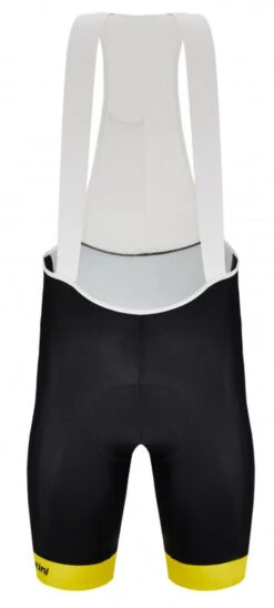 Santini 2022 Tour De France Yellow Leader Bib Shorts -Nalini Cycling Gear 2022 tour de france yellow leader bib shorts 61297.1650735402