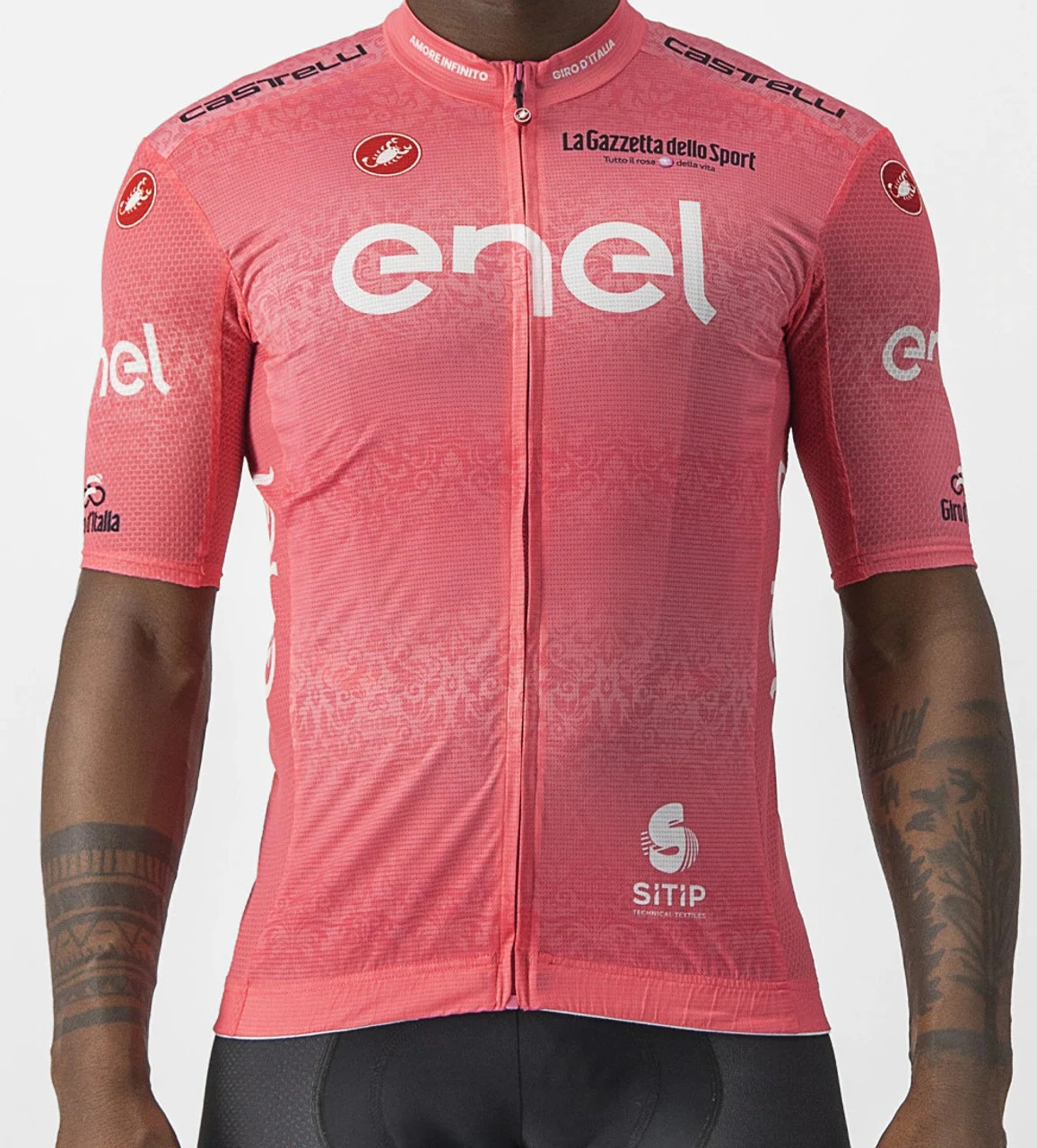 Castelli 2022 Giro D' Italia 105 Pink Leader Competizione Jersey 3 Castelli 2022 Giro D' Italia 105 Pink Leader Competizione Jersey