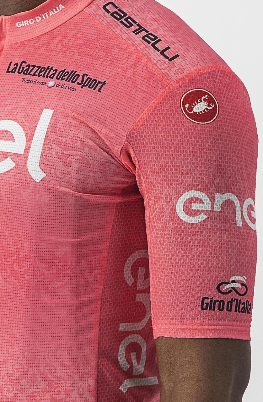 Castelli 2022 Giro D' Italia 105 Pink Leader Competizione Jersey 4 Castelli 2022 Giro D' Italia 105 Pink Leader Competizione Jersey - Image 2