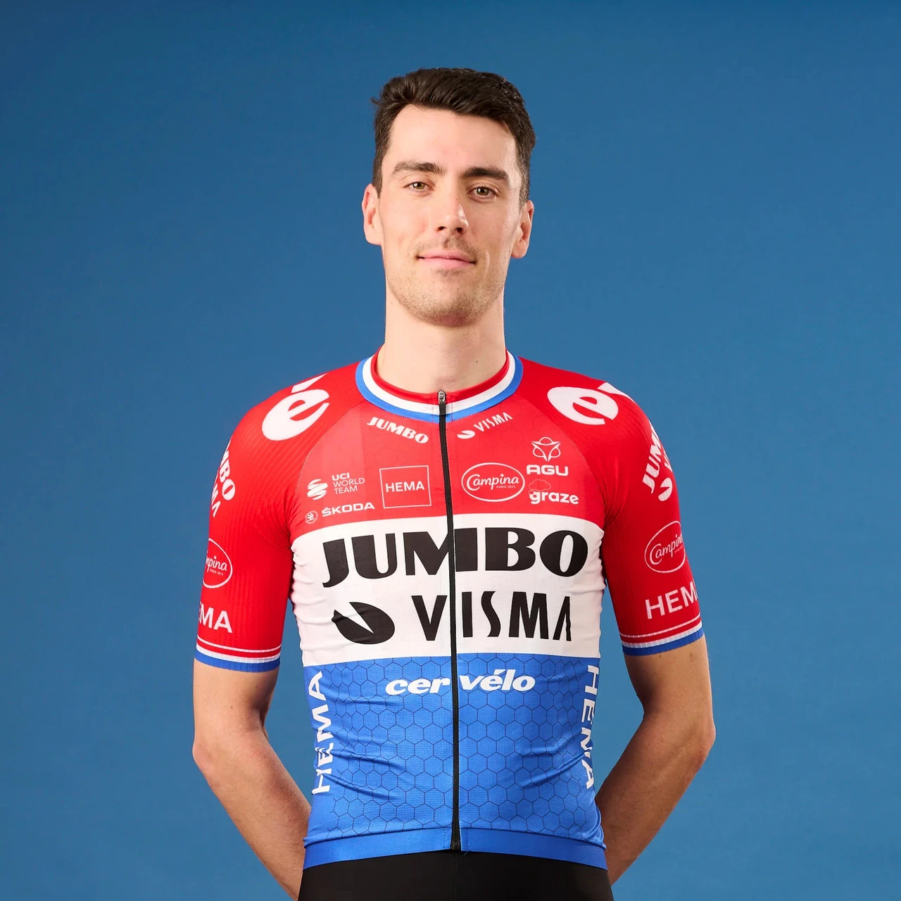 AGU 2022 Jumbo VismaDutch Champion Jersey 5 AGU 2022 Jumbo VismaDutch Champion Jersey - Image 3