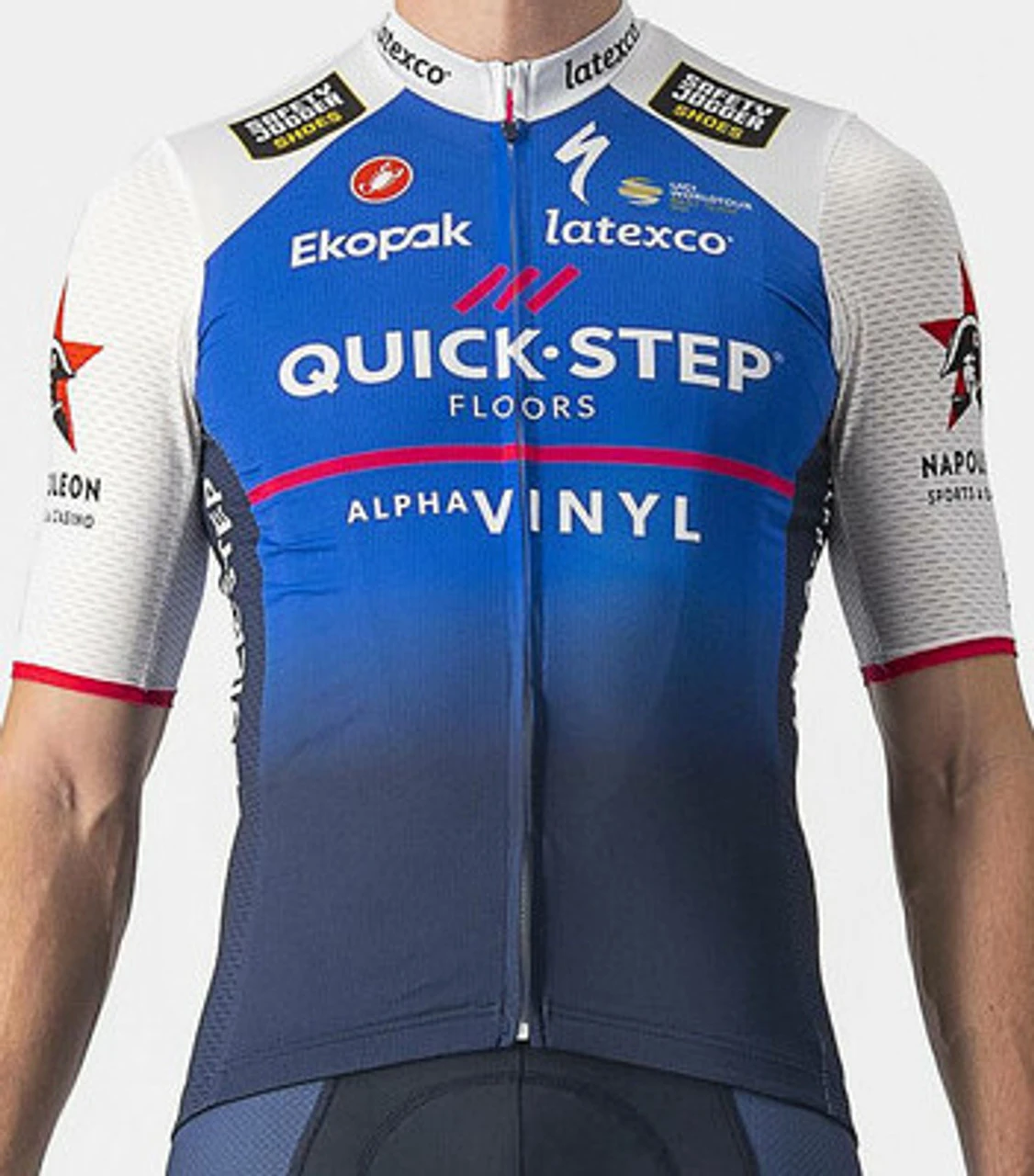 Castelli 2022 Quick Step Alpha Vinyl Jersey 3 Castelli 2022 Quick Step Alpha Vinyl Jersey