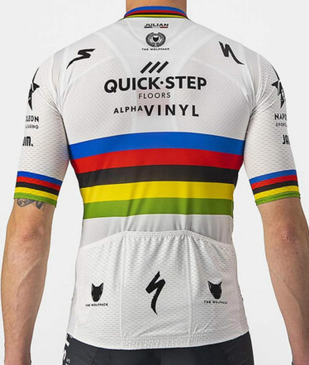 Castelli 2022 Quick Step World Champ Jersey 4 Castelli 2022 Quick Step World Champ Jersey - Image 2