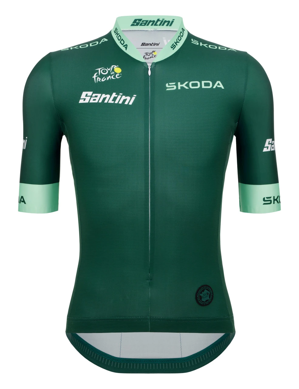 Santini 2024 Tour De France Green Sprinters Race Cut 9440 Jersey 3 Santini 2024 Tour De France Green Sprinters Race Cut 9440 Jersey