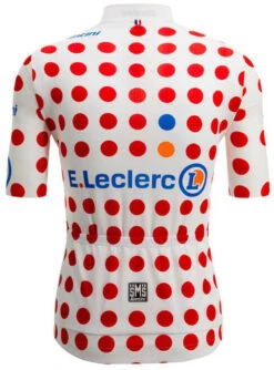 Santini 2024 Tour De France Polka Dot KOM Full Zip 9407Jersey 7 Santini 2024 Tour De France Polka Dot KOM Full Zip 9407Jersey -Nalini Cycling Gear 2023 tour de france polka dot KOM jersey rear 65505.1682818144.1280.1280 35483.1713140602