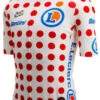 Santini 2024 Tour De France Polka Dot KOM Full Zip 9407Jersey -Nalini Cycling Gear 2023 tour de france polka dot KOM jersey side 88675.1682818144.1280.1280 46936.1713140602