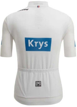 Santini 2024 Tour De France White Young Rider Full Zip 9407 Jersey 7 Santini 2024 Tour De France White Young Rider Full Zip 9407 Jersey -Nalini Cycling Gear 2023 tour de france white best young rider leader jersey rear 28539.1682818143.1280.1280 09686.1713140621