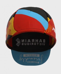 ALE 2023 Bahrain Victorious Cap -Nalini Cycling Gear 2023 Bahrain Victorious Cap Rear 95249.1680748526