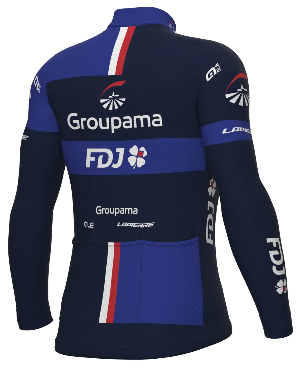 ALE 2023 Groupama FDJ Long Sleeve Jersey 4 ALE 2023 Groupama FDJ Long Sleeve Jersey - Image 2