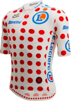 Santini 2024 Tour De France Polka Dot KOM Race Cut 9440 Jersey 7 Santini 2024 Tour De France Polka Dot KOM Race Cut 9440 Jersey -Nalini Cycling Gear 2024 Polka Dot King of the Mountains Jersey Race side 35442.1713173103