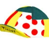 Santini 2024 Tour De France Combination Leaders Cap -Nalini Cycling Gear 2024 TDF Combo Leaders cap3 06663.1713152525
