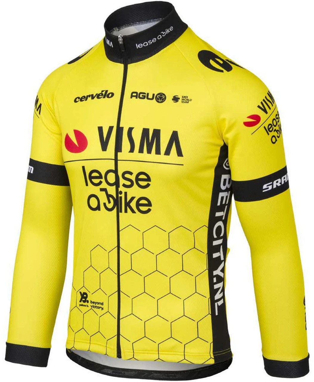 AGU 2024 Visma Lease A Bike Long Sleeve Jersey 4 AGU 2024 Visma Lease A Bike Long Sleeve Jersey - Image 2