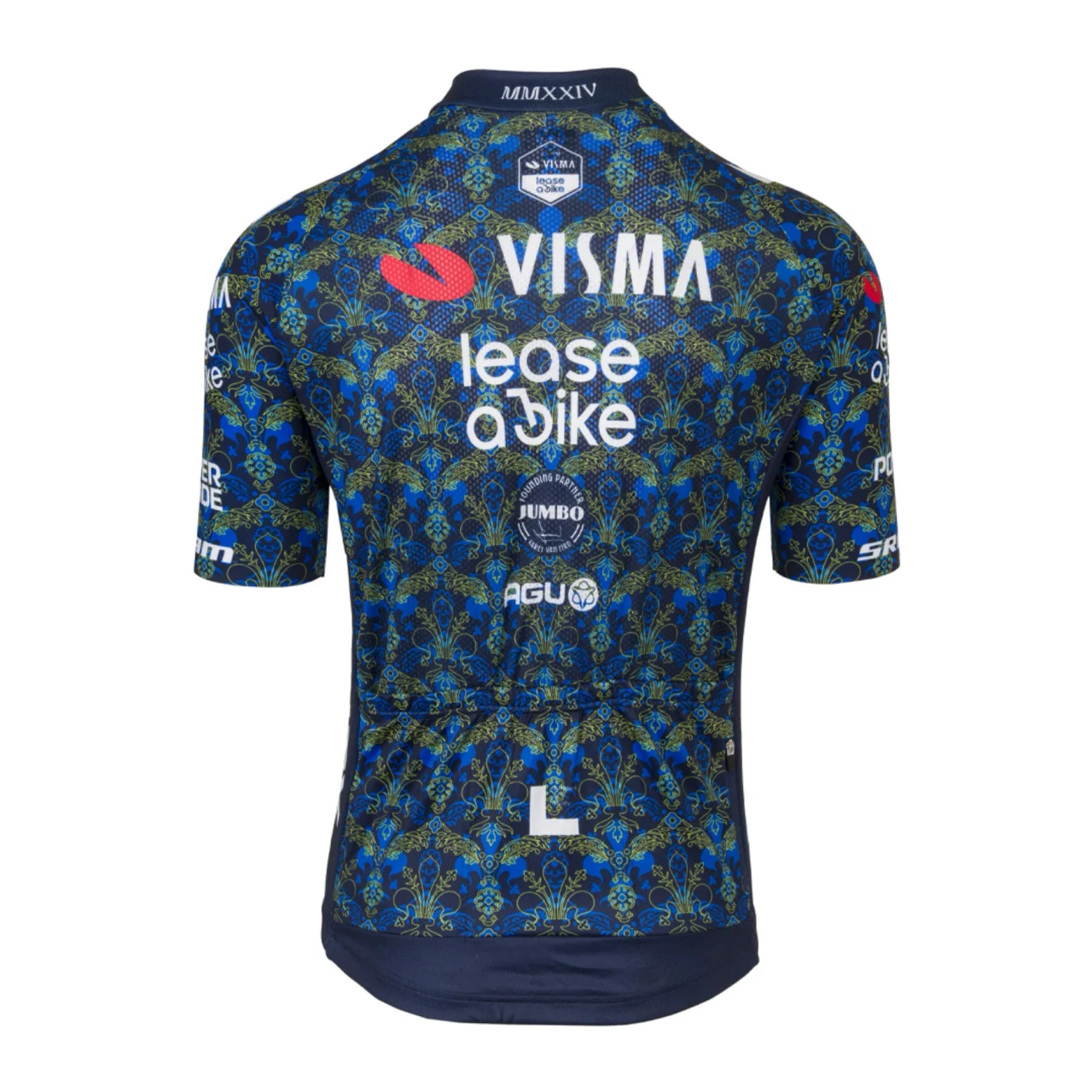 AGU 2024 Visma Lease A Bike Tour De France Renaissance Jersey 4 AGU 2024 Visma Lease A Bike Tour De France Renaissance Jersey - Image 2