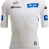 Santini 2024 Tour De France White Young Rider Race Cut 9440 Jersey 1 Santini 2024 Tour De France White Young Rider Race Cut 9440 Jersey -Nalini Cycling Gear 2024 White Best Young Riders Tour De France Jersey Race 61173.1713150052
