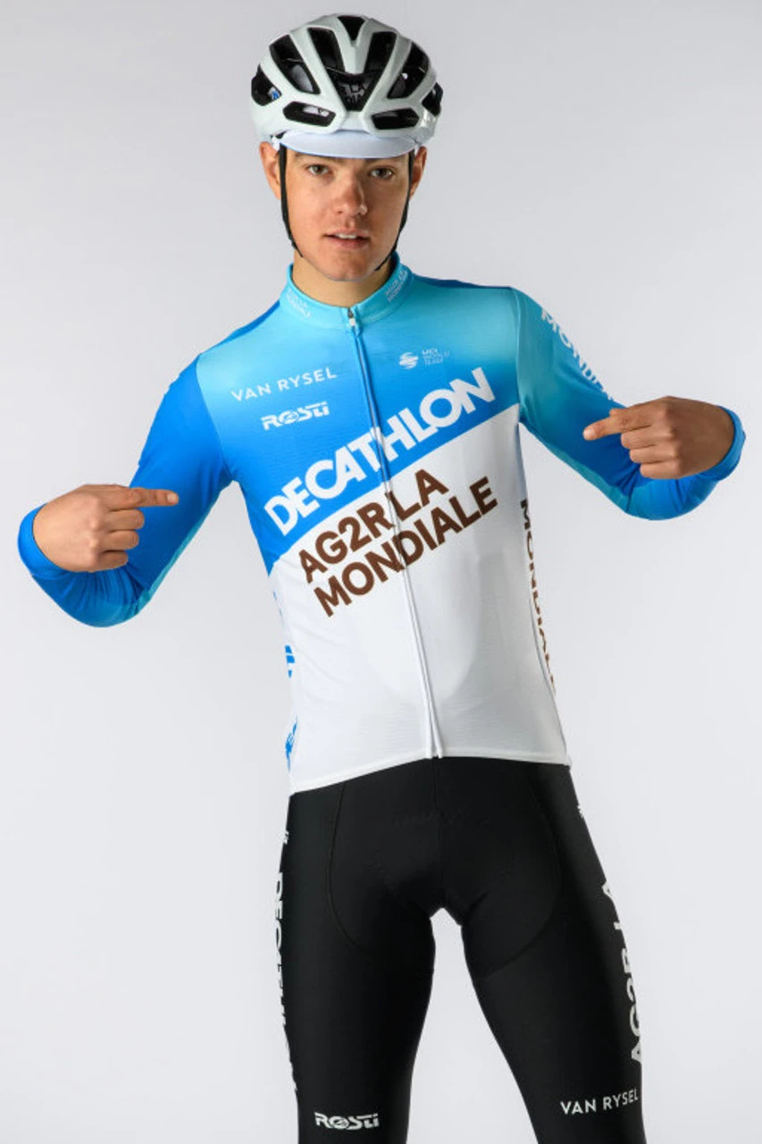Rosti 2024 Decathlon AG2R La Mondaile Long Sleeve Jersey 4 Rosti 2024 Decathlon AG2R La Mondaile Long Sleeve Jersey - Image 2
