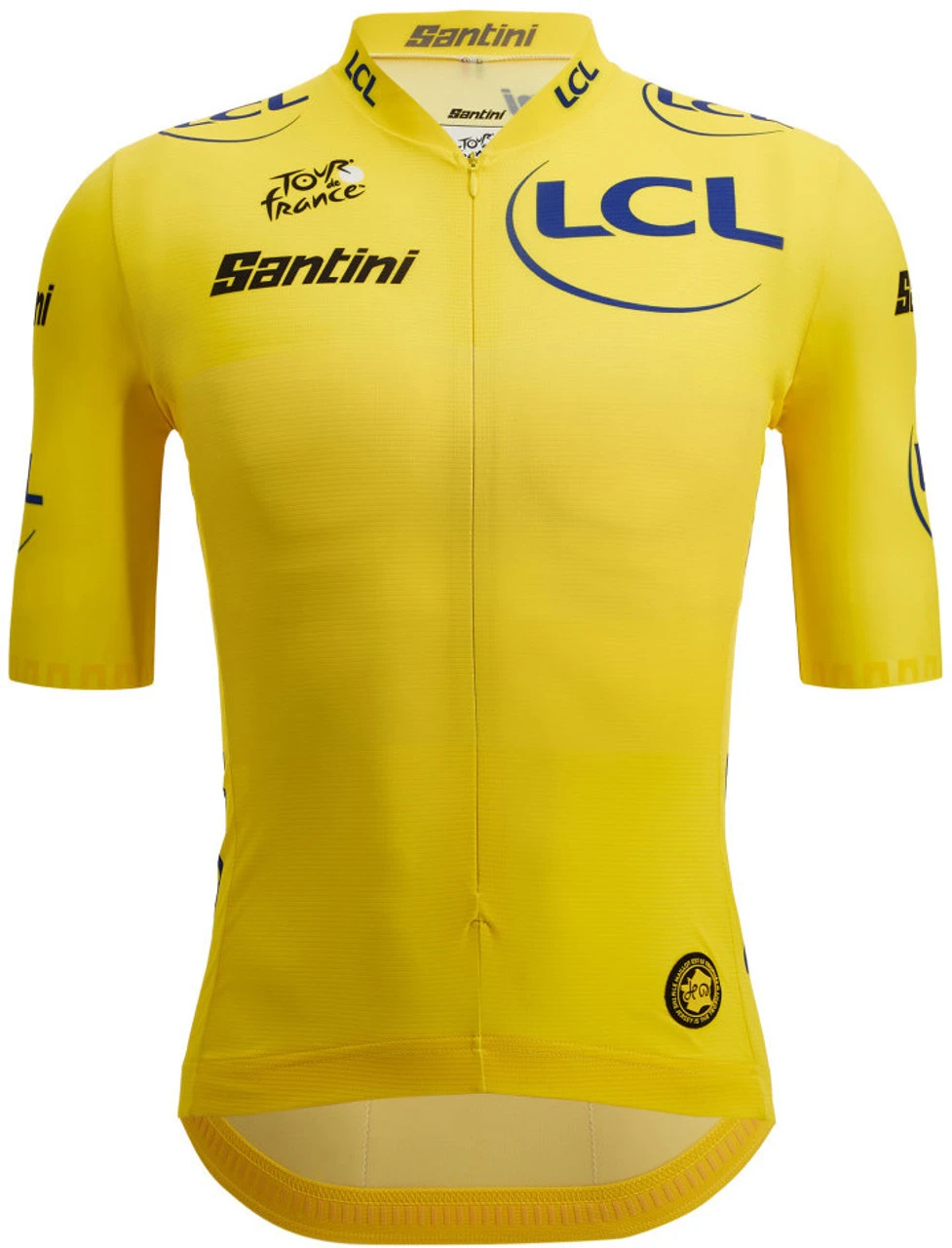 Santini 2024 Tour De France Yellow Leader Race Cut 9440 Jersey 3 Santini 2024 Tour De France Yellow Leader Race Cut 9440 Jersey