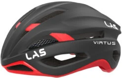 LAS VIRTUS - Matt Black Red- Helmet
