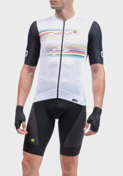 Nalini Cycling Gear -Nalini Cycling Gear ALE Logo22 White Jersey 13040.1694929624
