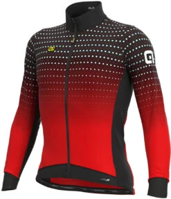 ALE' Bullet DWR PRS Red Long Sleeve Jersey