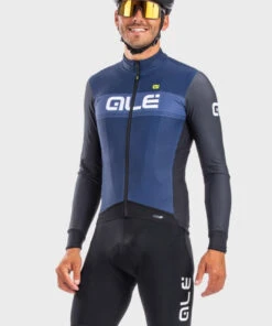 ALE' Logo DWR PRS Blue Long Sleeve Jersey 7 ALE' Logo DWR PRS Blue Long Sleeve Jersey -Nalini Cycling Gear ALE PRS LOGO DWR LONG SLEEVE JERSEY BLUE 3 64616.1602430328
