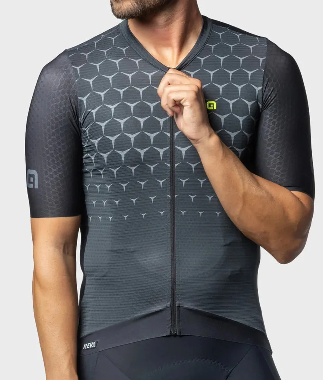 ALE' Quick R-EV1 Black Jersey 4 ALE' Quick R-EV1 Black Jersey - Image 2