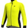 ALE' Solid Fondo Jacket Yellow 1 ALE' Solid Fondo Jacket Yellow -Nalini Cycling Gear ALE SOLID FONDO MEN JACKET Yellow 1 52574.1602431522