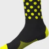 ALE' Bubble Yellow Socks 1 ALE' Bubble Yellow Socks -Nalini Cycling Gear ALE BUBBLE yellow SOCKS 07917.1654821441