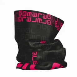 ALE' Black Pink Neck Gaiter Tube