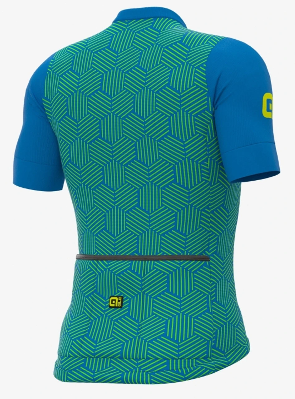 ALE' Cross Solid Blue Jersey 4 ALE' Cross Solid Blue Jersey - Image 2