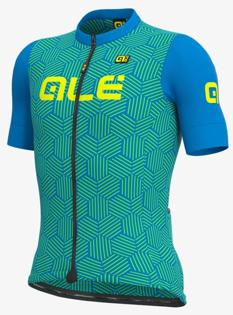 ALE' Cross Solid Blue Jersey 3 ALE' Cross Solid Blue Jersey