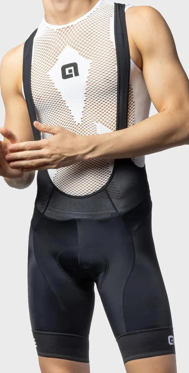 ALE' Corsa Pragma 4H White Bib Shorts 3 ALE' Corsa Pragma 4H White Bib Shorts