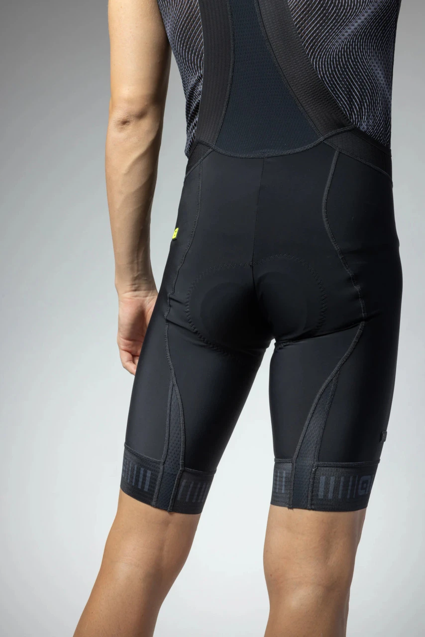 ALE' Strada PR-E Black Bib Shorts 4 ALE' Strada PR-E Black Bib Shorts - Image 2
