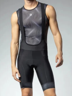 ALE' Strada PR-E Black Bib Shorts