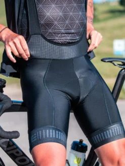 ALE' Strada PR-E Black Bib Shorts 7 ALE' Strada PR-E Black Bib Shorts -Nalini Cycling Gear ALE Strada Black Bibs Rider 26746.1718424719