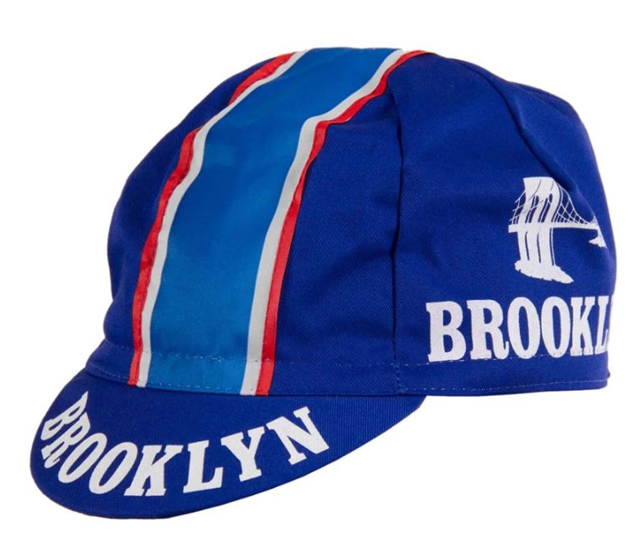 Brooklyn Blue Retro Cycling Cap 3 Brooklyn Blue Retro Cycling Cap