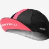 Castelli 2023 Giro D' Italia 106 Black Cap 1 Castelli 2023 Giro D' Italia 106 Black Cap -Nalini Cycling Gear GIRO106 COMPETIZIONE Black Cap Brim Up 28519.1683471494