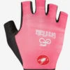 Castelli 2023 Giro D' Italia 106 Pink Gloves