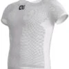 ALE' Mesh White Base Layer Jersey 2 ALE' Mesh White Base Layer Jersey -Nalini Cycling Gear L11540014 seamless short sleeve base layer side 90191.1511637566