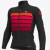ALE' Sombra Wool Thermo PRR Bordeaux Long Sleeve Jersey -Nalini Cycling Gear L22006426 PRR SOMBRA WOOL THERMO MEN LONG SLEEVE JERSEY 44509.1633884845