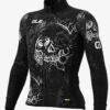 ALE' Skull PRR Black Long Sleeve Jersey 1 ALE' Skull PRR Black Long Sleeve Jersey -Nalini Cycling Gear L22024401 PRR SKULL MEN LONG SLEEVE JERSEY 10307.1633891655