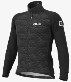 ALE' Sharp Solid Black Long Sleeve Jacket