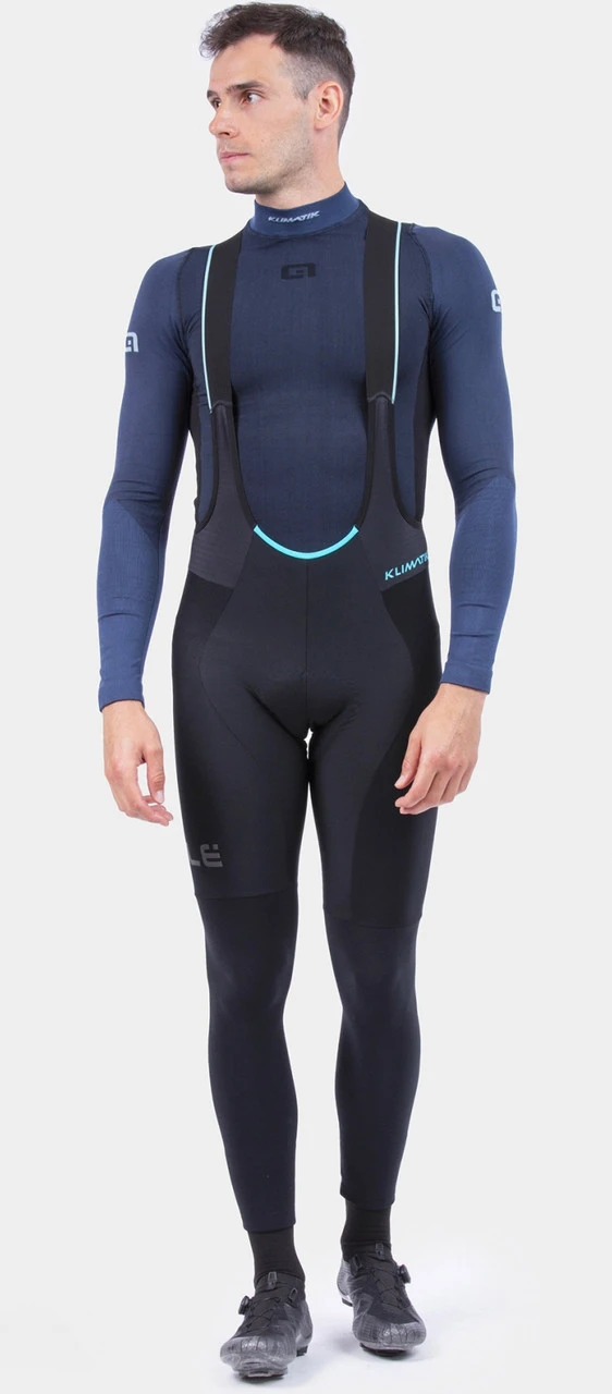 ALE' K-Tour Klima Klimatik 8H Pad Black Bib Tights 4 ALE' K-Tour Klima Klimatik 8H Pad Black Bib Tights - Image 2